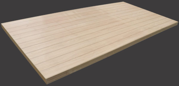Richmond Oak Veneered Panelling - 101.6mm Centres - Split Profile Edges - Image 2