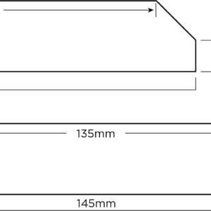Bevel Edge MDF Skirting Board
