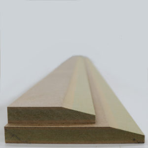 Square Chamfer MDF Skirting Board